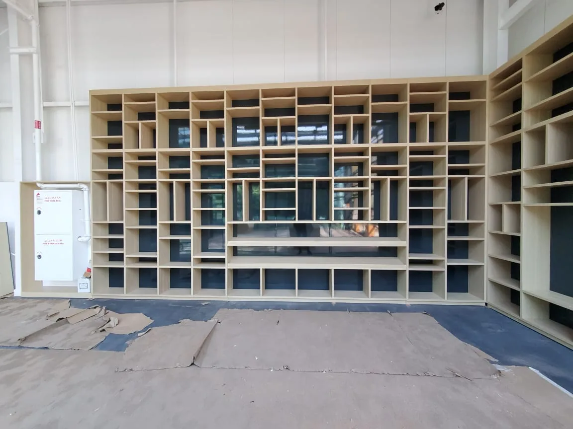 Before view of Warehouse 421 joinery installation.